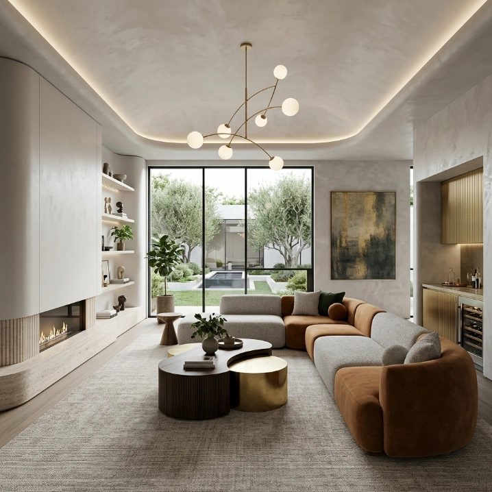 Modern living room design